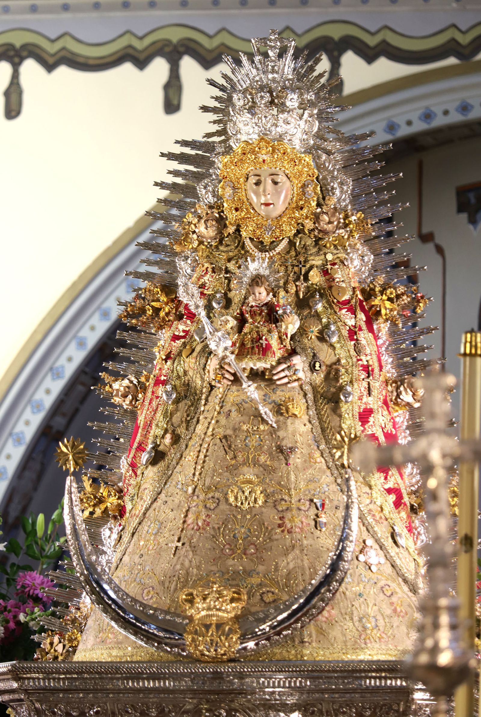 Imágenes de la Virgen del Rocío en Almonte