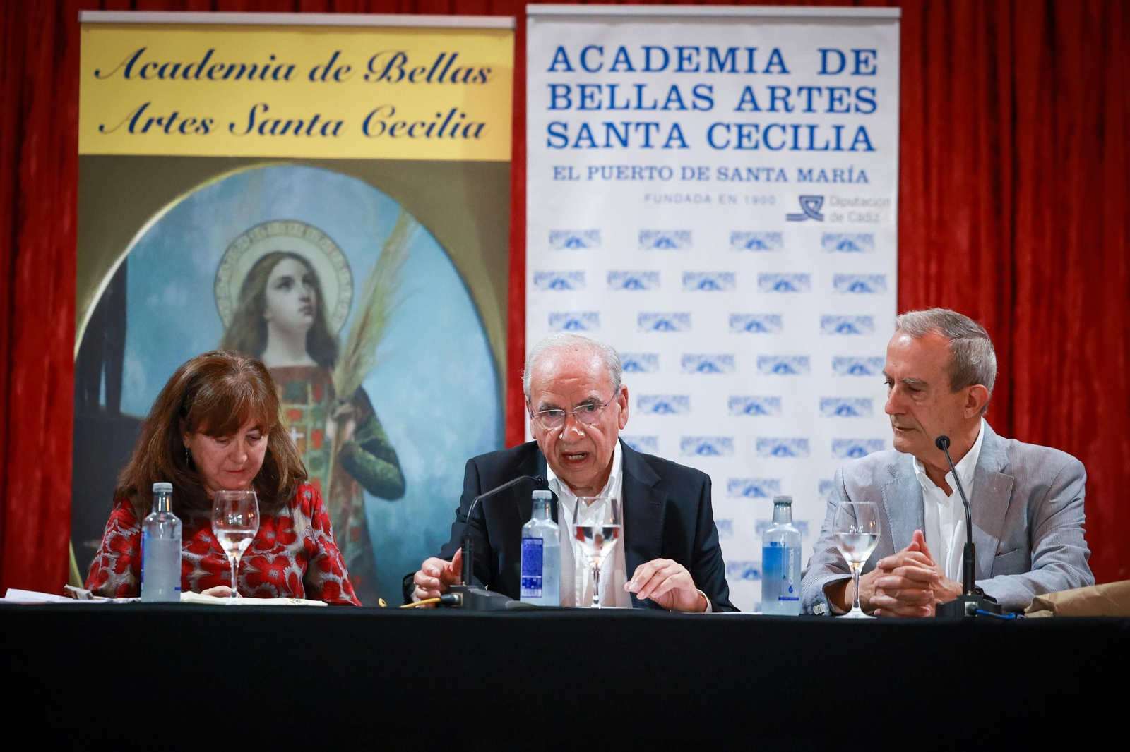 Alfonso Guerra durante la conferencia del pasado martes.