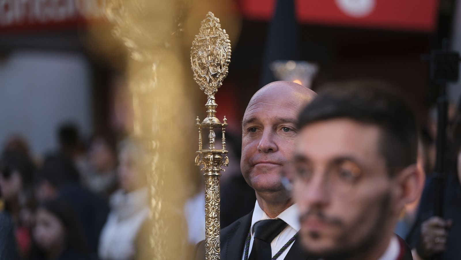 Procesión del Santo Entierro en Almería, en imágenes