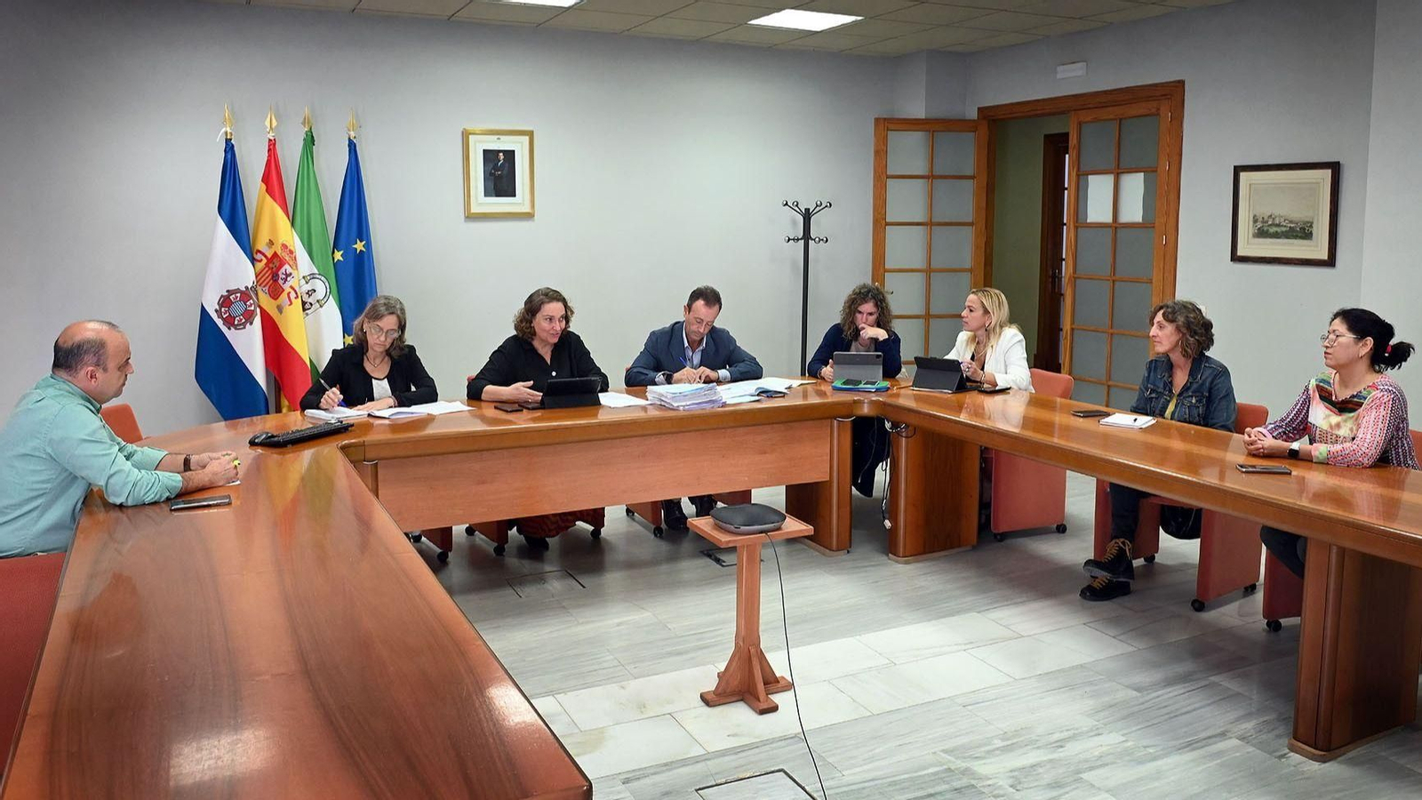Reunión del consejo de administración de Emuvijesa. Reunión del consejo de administración de Emuvijesa.