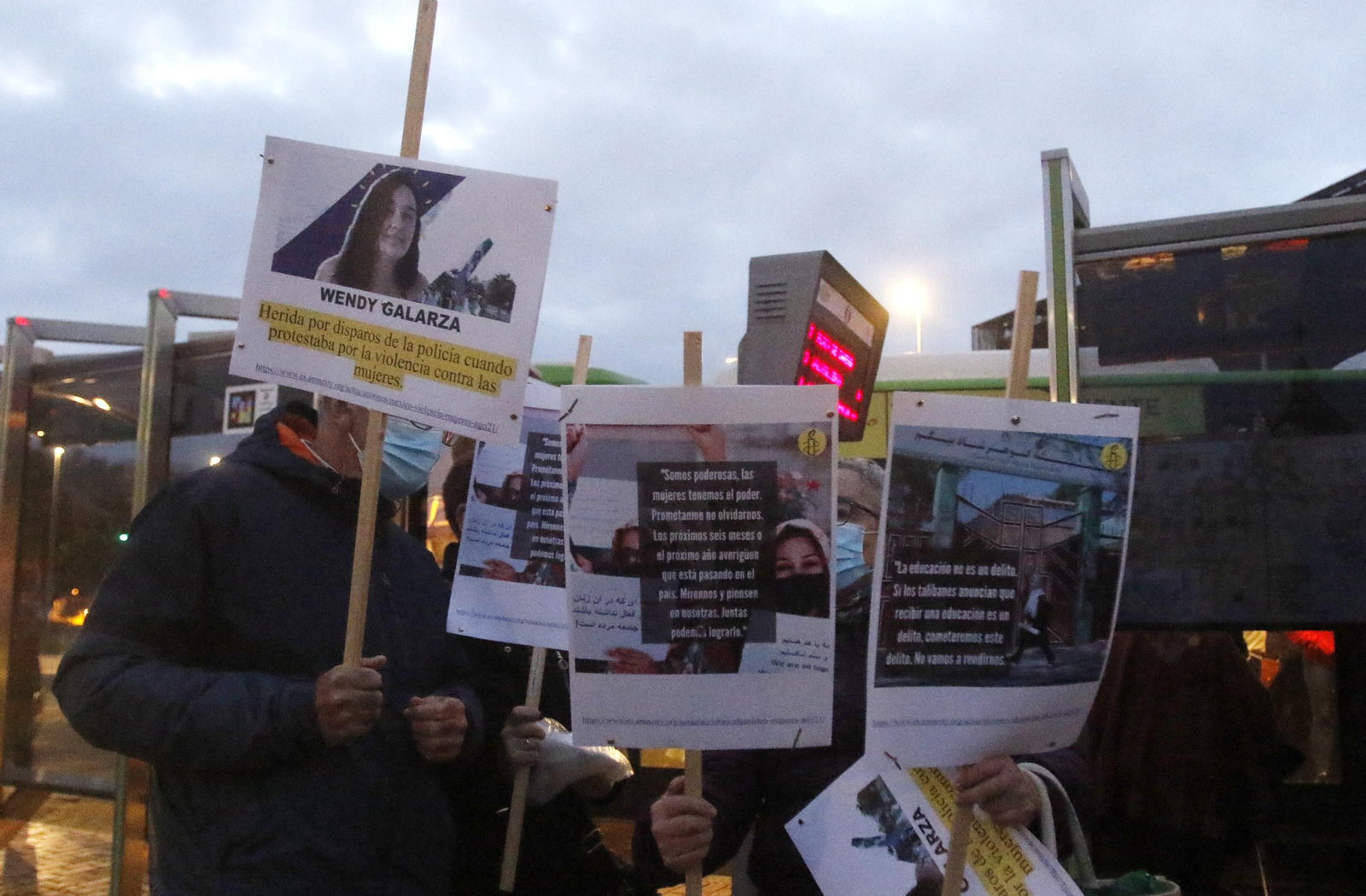 La manifestación contra la violencia de género en Córdoba, en fotografías