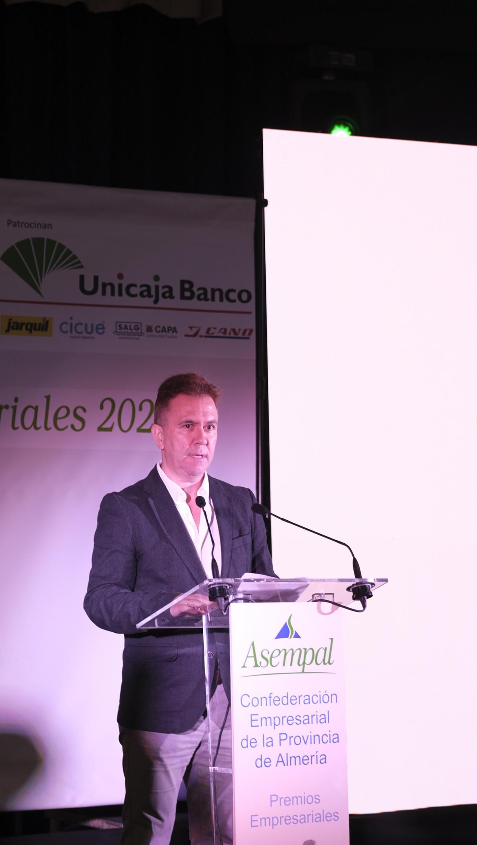 Imágenes de la gala de entrega de los Premios Asempal 2023, en el Hotel Playadulce