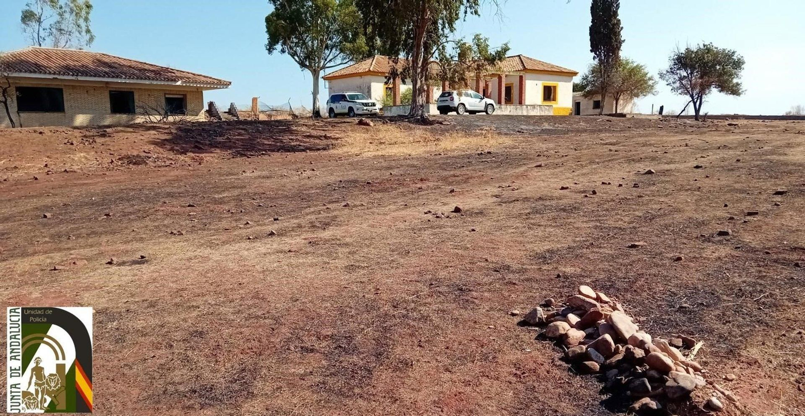 Imagen del paraje Estación Vadollano, en Linares.
