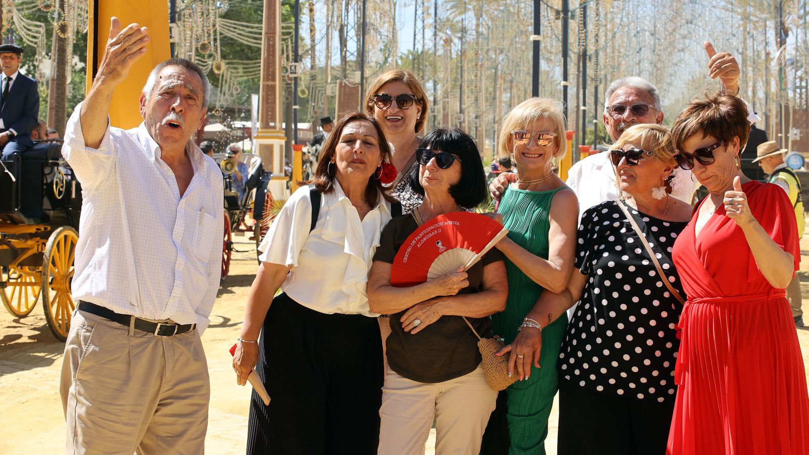 Búscate en las fotos del miércoles en la Feria de Jerez 2024
