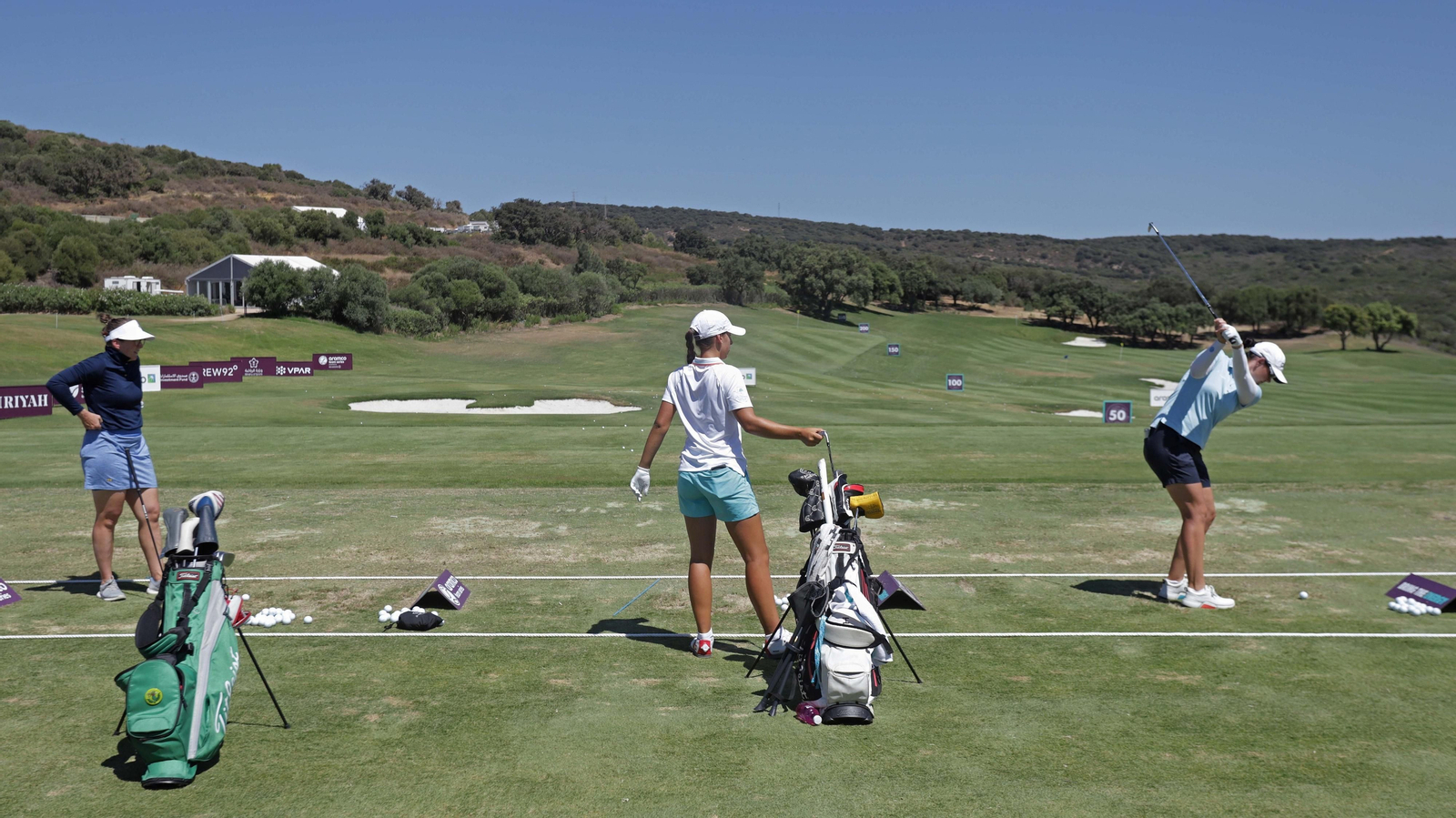 Fotos de la primera jornada del Aramco Team Series en Sotogrande