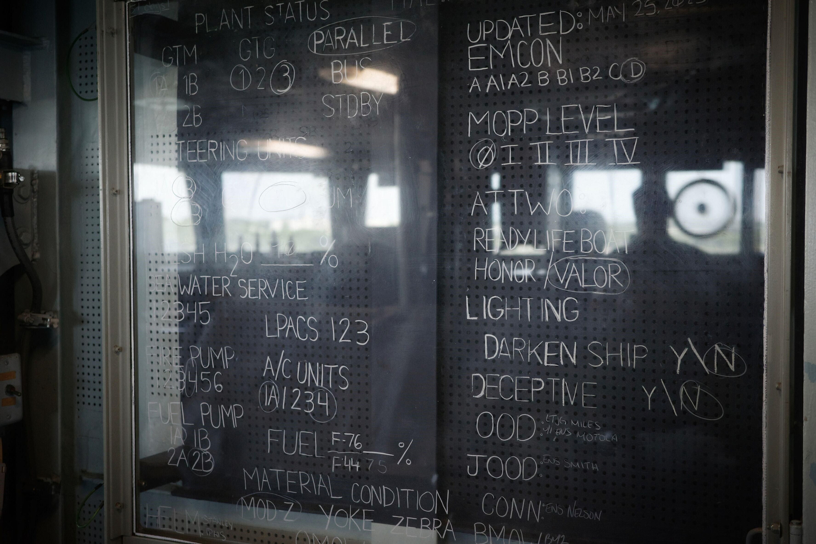 Recorrido por el destructor 'James E. Willians', atracado en la Base naval de Rota