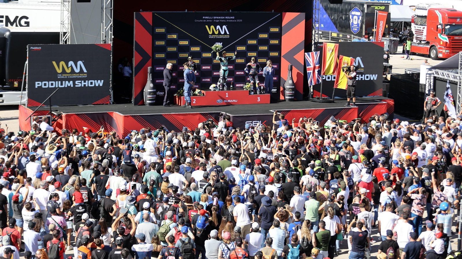 Imágenes del sábado en el Mundial de Superbikes en Jerez