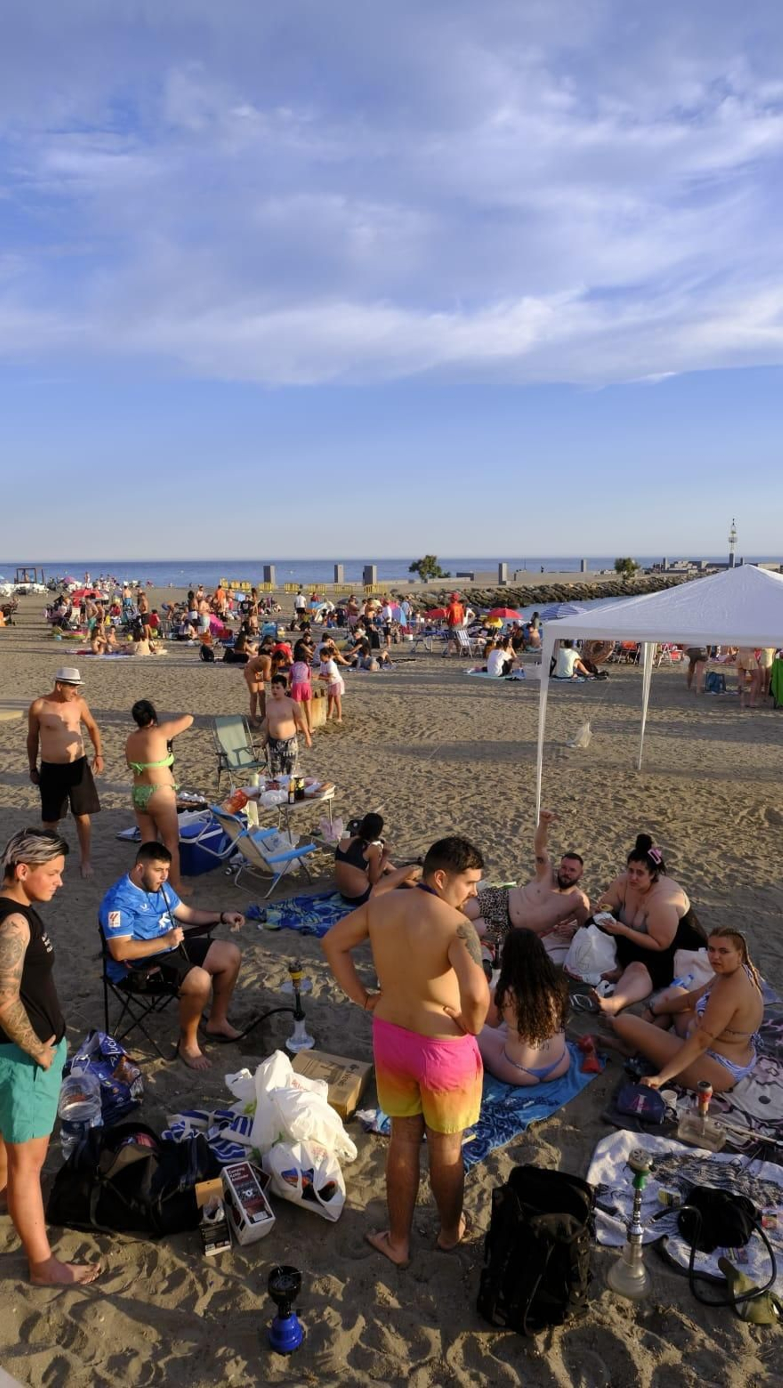 Imágenes de la celebración de San Juan en Almería capital