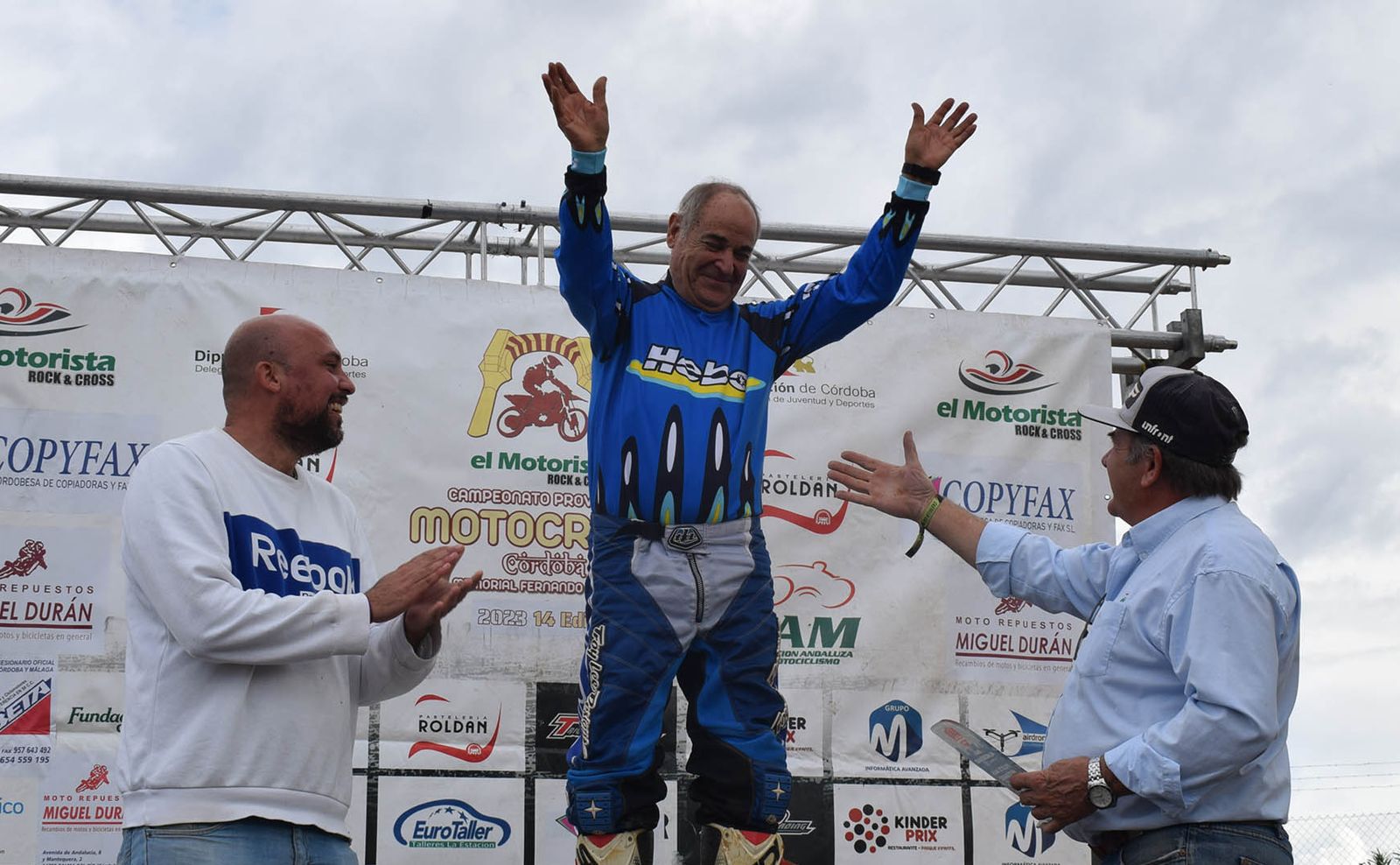 Juan del Pozo, reconocido en Almodóvar del Río.