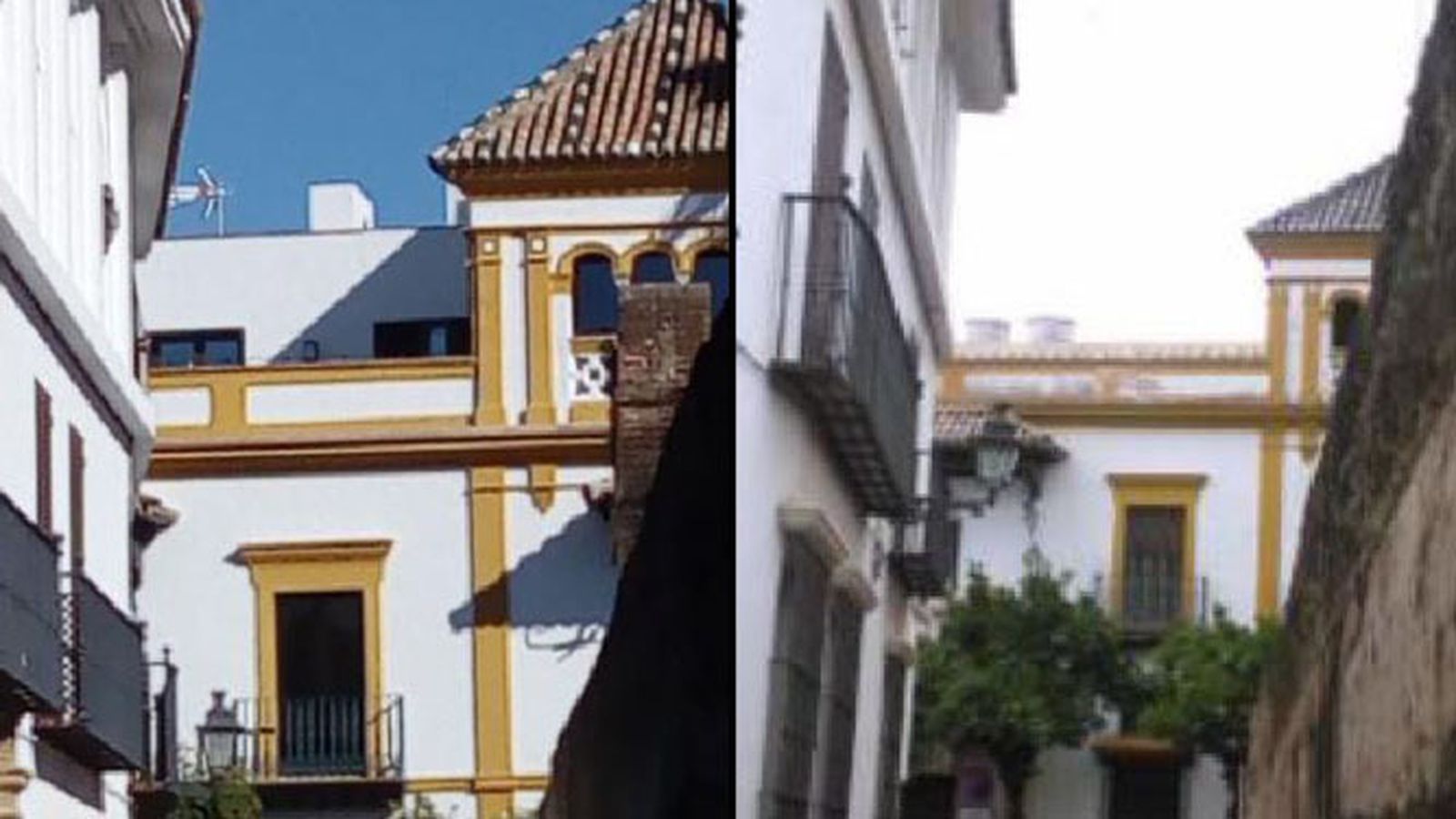 Antes y después en la Plaza de Alfaro