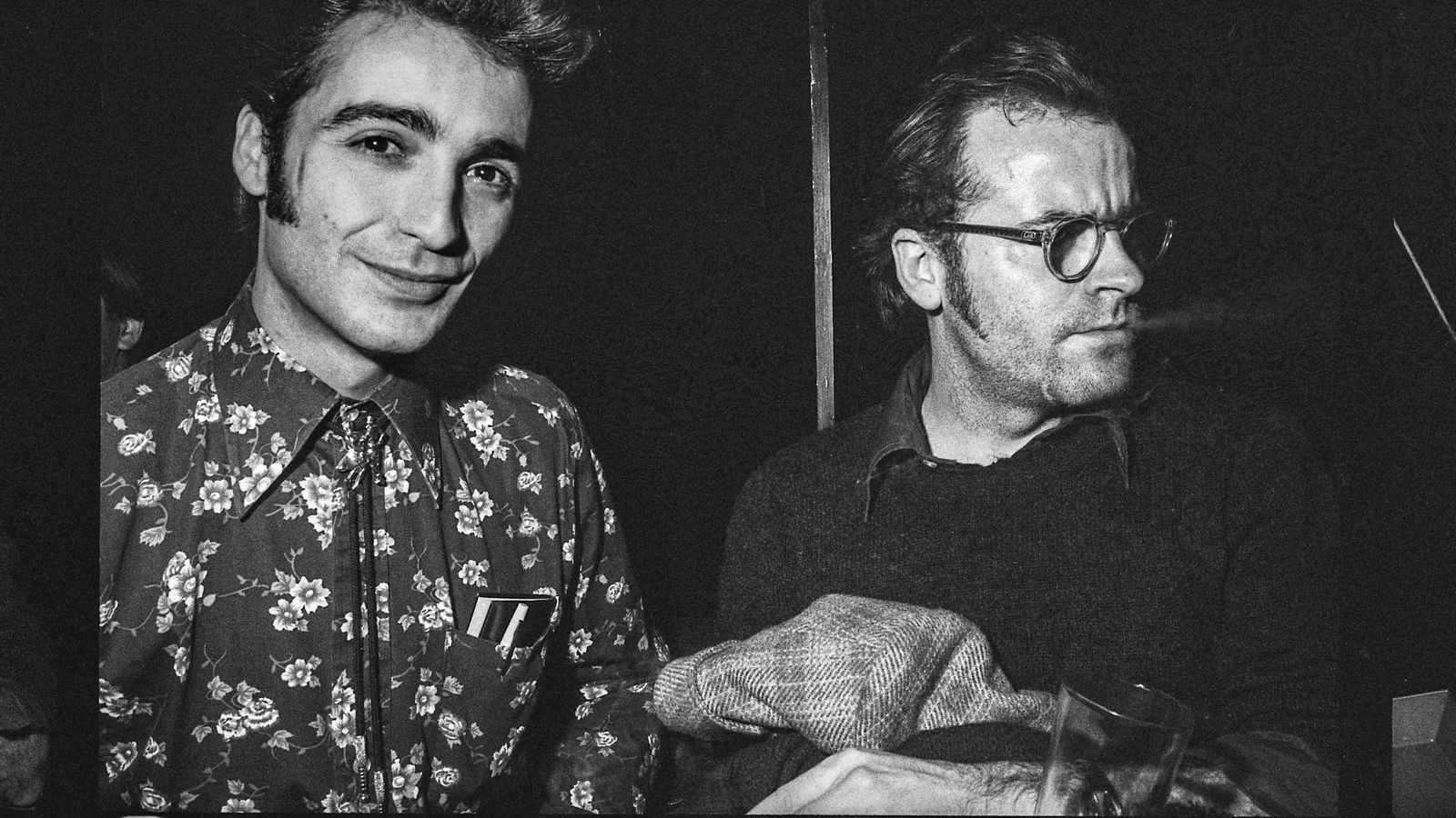 Alberto García-Alix y Quico Rivas en Rock-Ola (c. 1980).