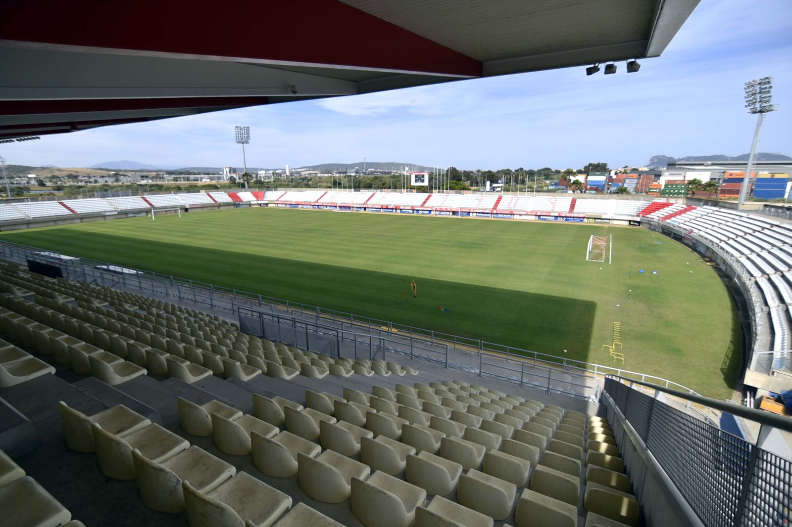 El estadio Nuevo Mirador de Algeciras.