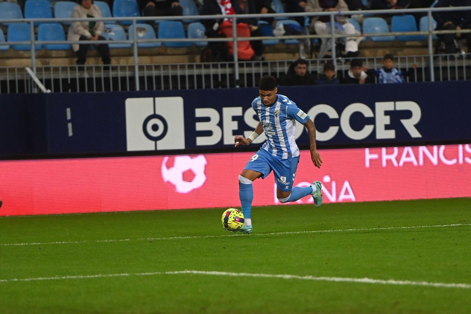 El Málaga CF - Granada CF, en fotos
