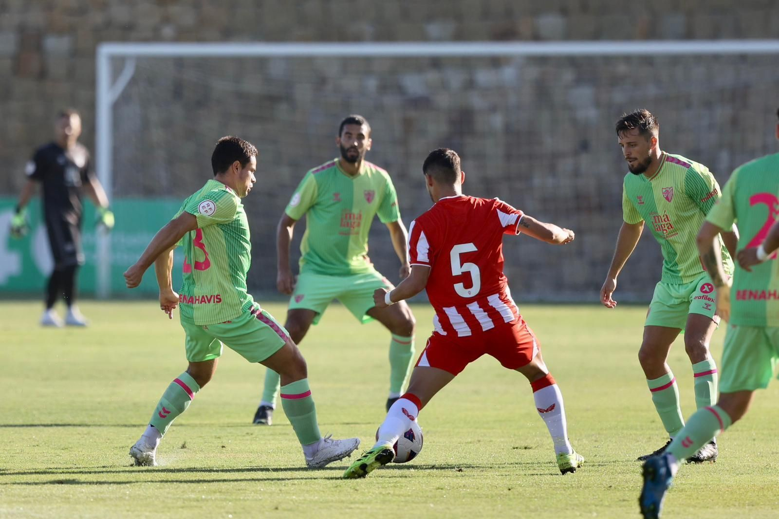 El Málaga CF - UD Almería, en fotos
