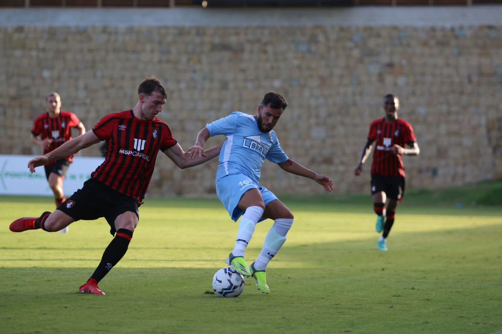 Las fotos del amistoso entre el Bournemouth y la Balona