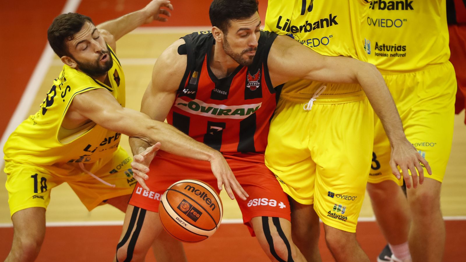 Bortolussi no podrá jugar en Oviedo debido a una lesión muscular.