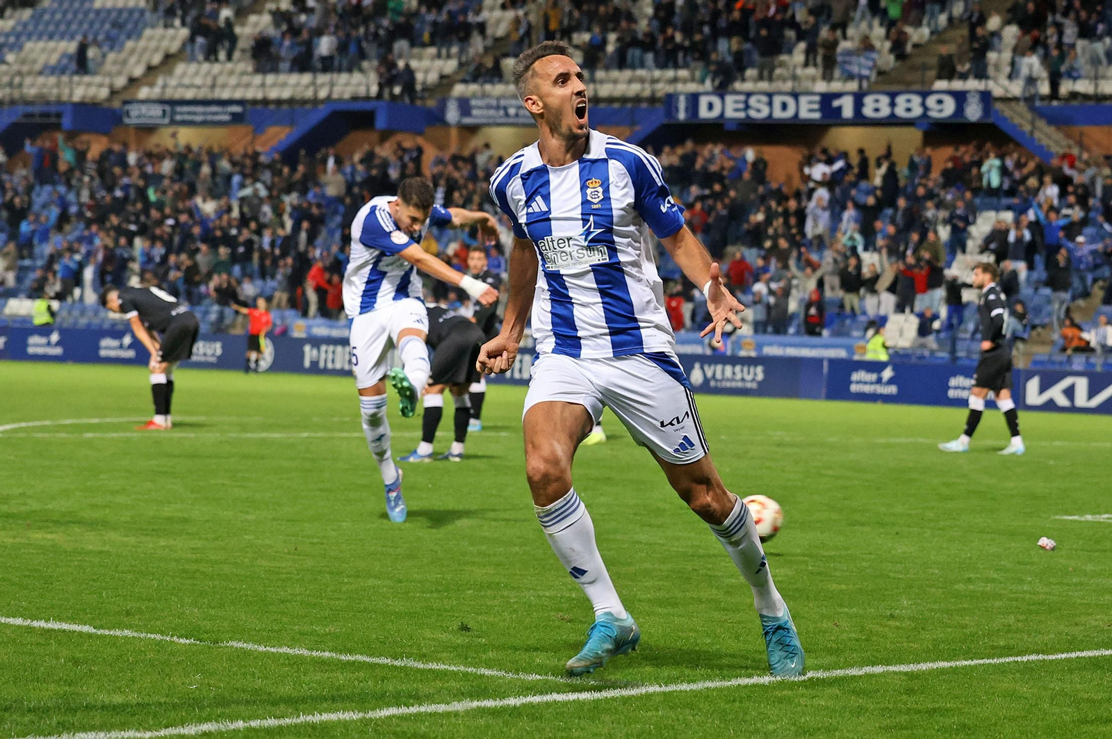 Imágenes del Recreativo de Huelva-Hércules CF