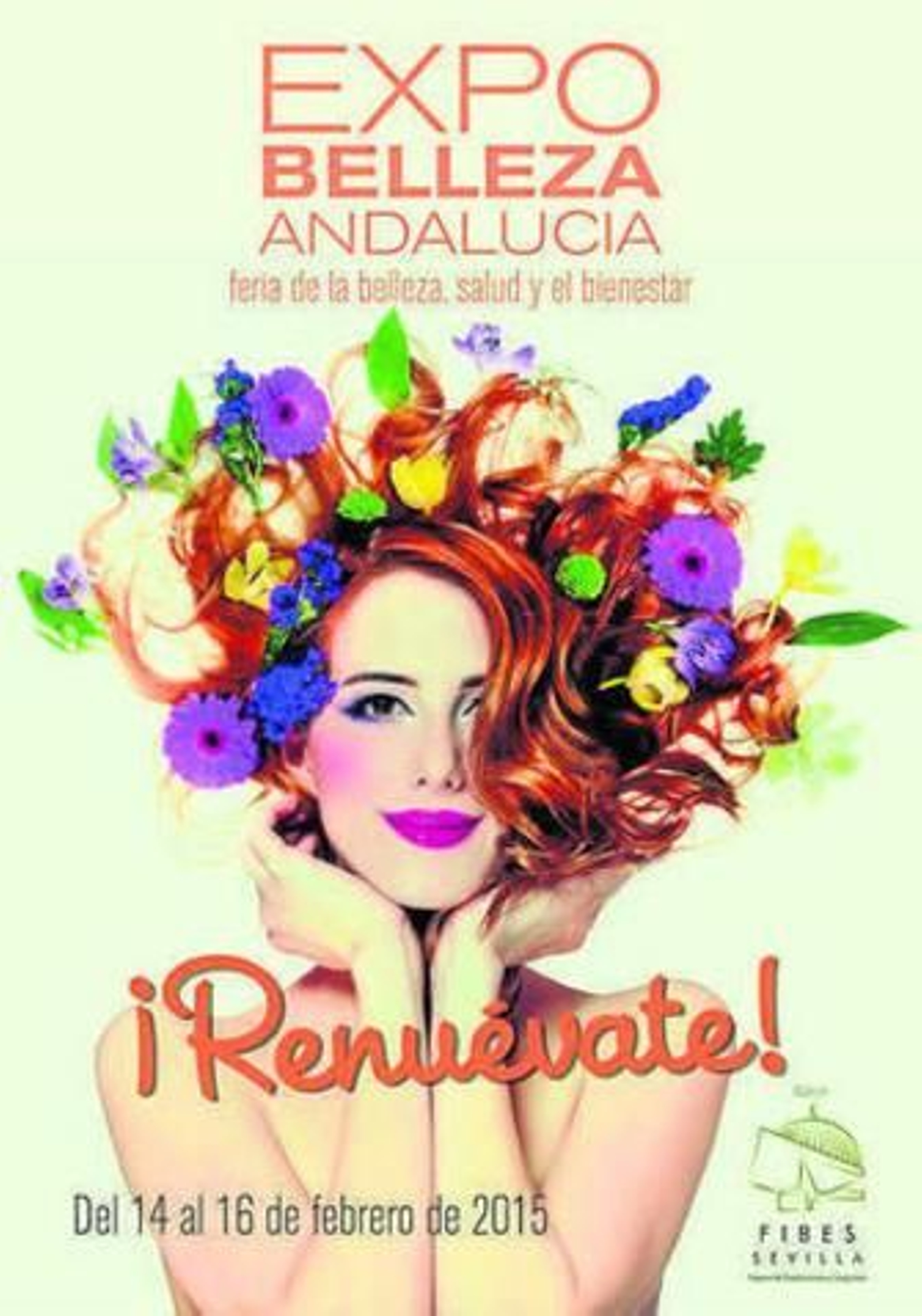 1. Exhibición de 'body painting' en una edición pasada de la Feria de la Belleza, Salud y Bienestar en Fibes. 2. Cartel de la quinta edición de Expobelleza. 3. Algunos de los expositores se dedican a los cuidados y estética de las uñas.