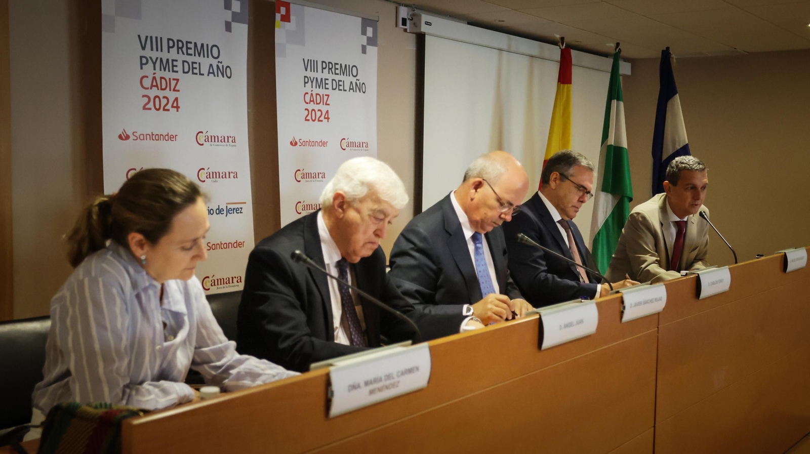 Imágenes de la entrega de los VIII Premios Pymes del año en Jerez