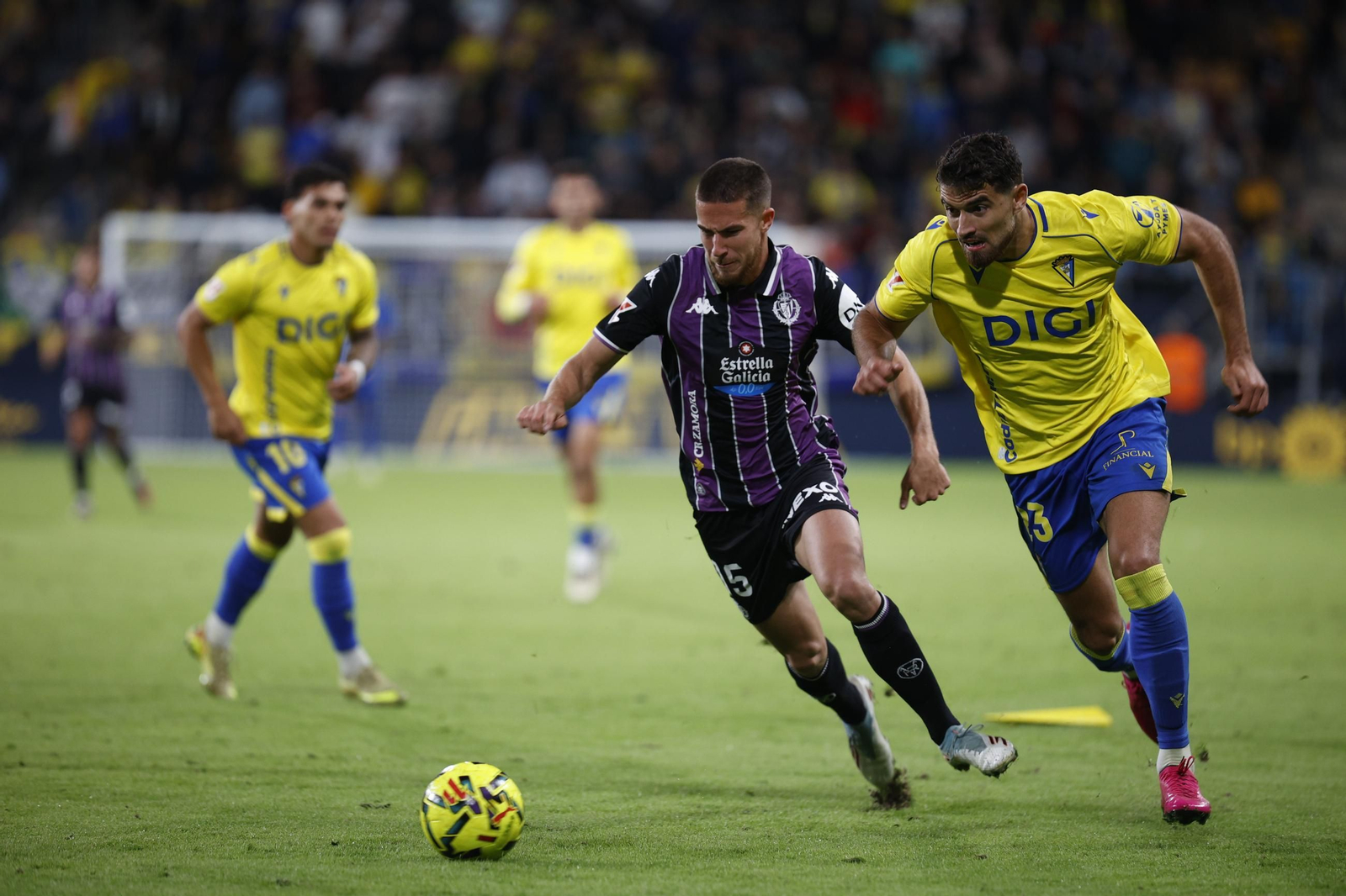 Las imágenes del Cádiz CF- Valladolid