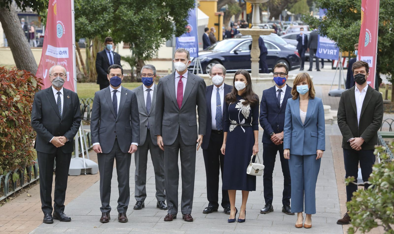 La visita de los Reyes a Málaga, en fotos