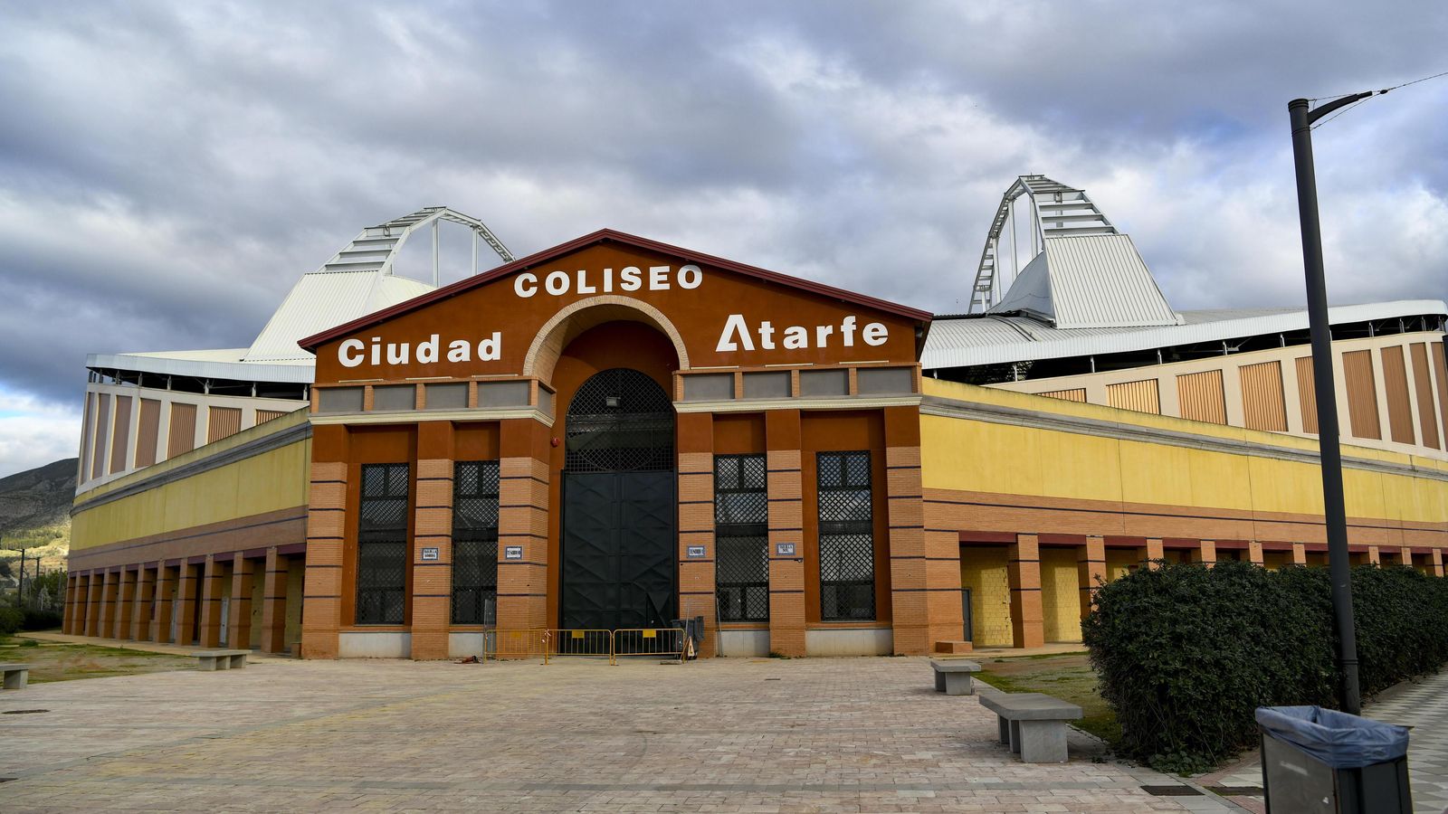 El Coliseo Ciudad de Atarfe es una de las sedes escogidas para vacunar en Granada