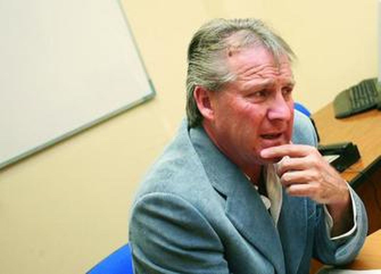 El forense Diego Canales, ayer.