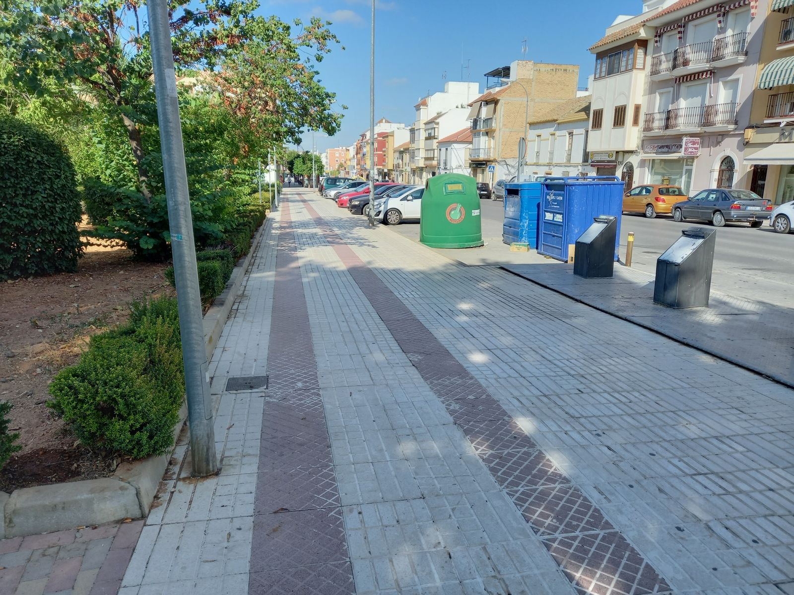 Avenida de la Estación de Puente Genil.