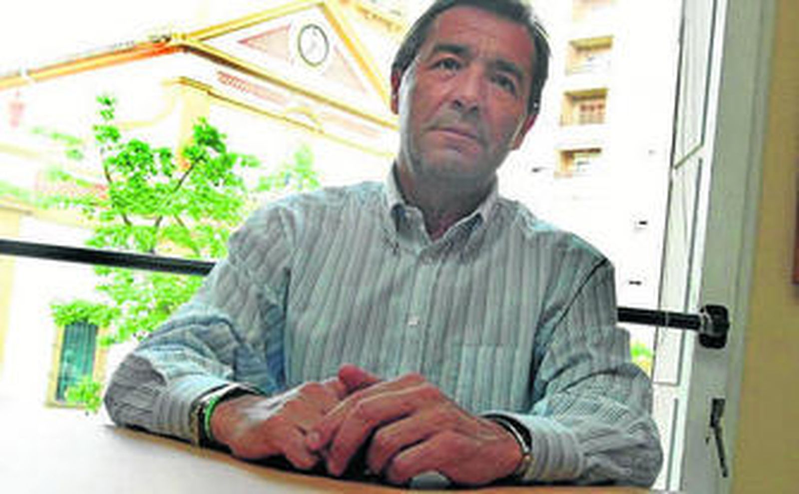 Manuel Caeiro, en una imagen durante su etapa de concejal.