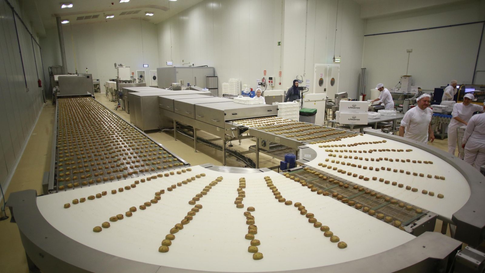 Salida del horno en La Antequerana.