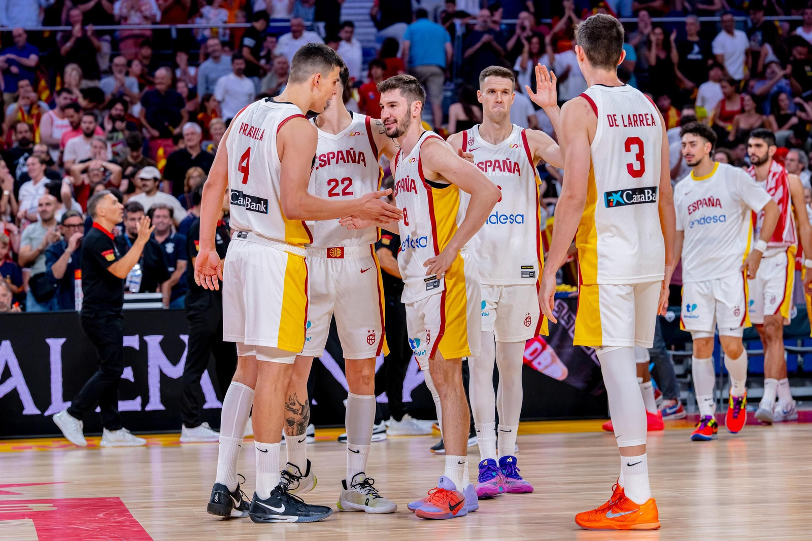 Las mejores fotos del España-Alemania de baloncesto