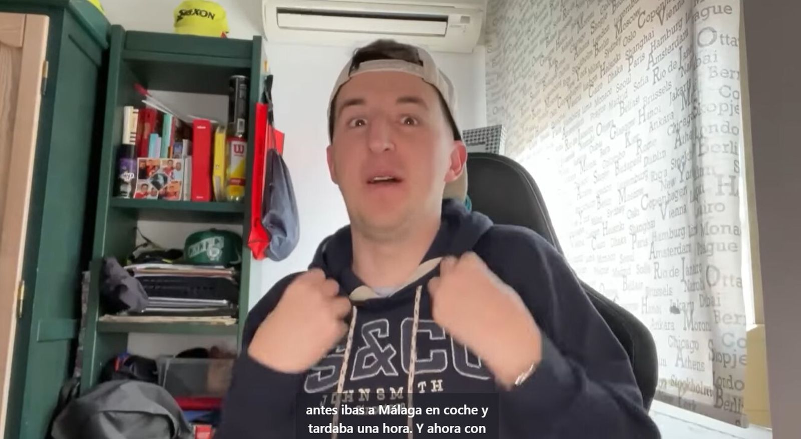 El viaje en AVE de Granada a Málaga del cómico Christian García: "La velocidad española es hacer las cosas a tu ritmo"