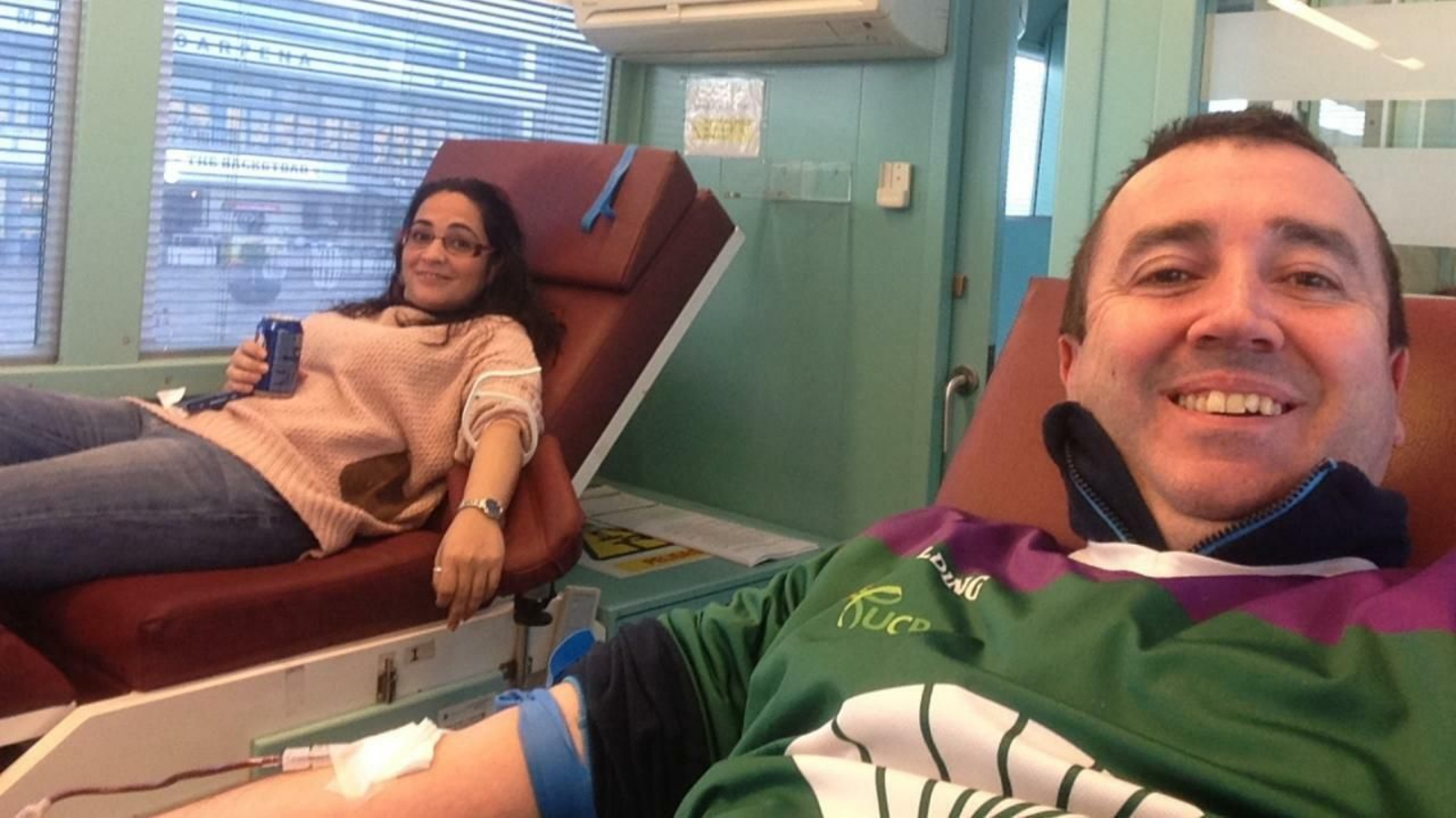 Donantes de sangre del Unicaja.