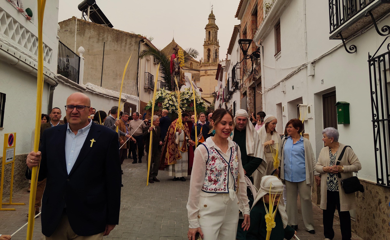 SANTAELLA El Domingo de Ramos en los pueblos de Córdoba, en imágenes