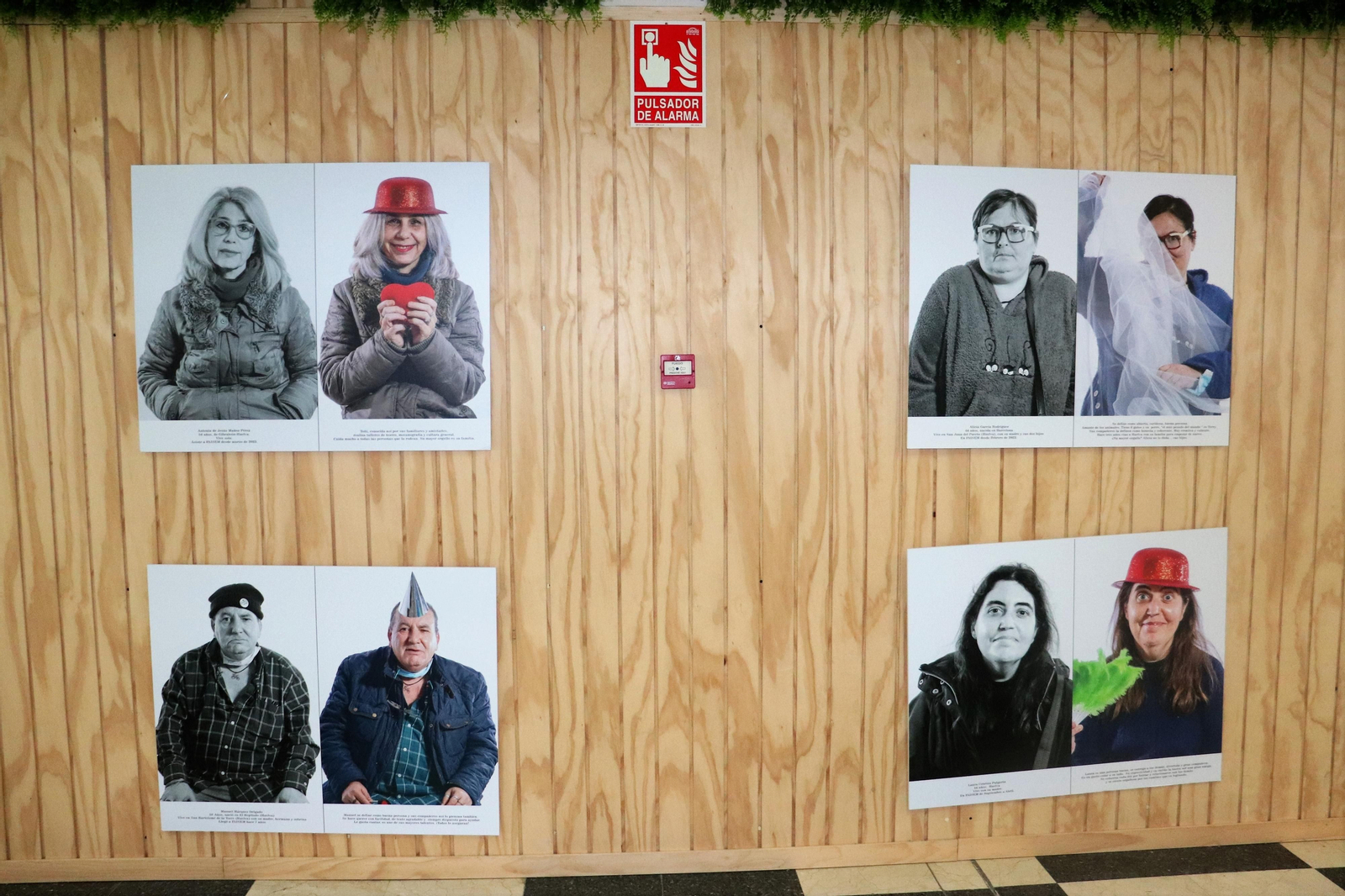 La exposición fotográfica 'Aprende a quererte' de Faisem, en imágenes