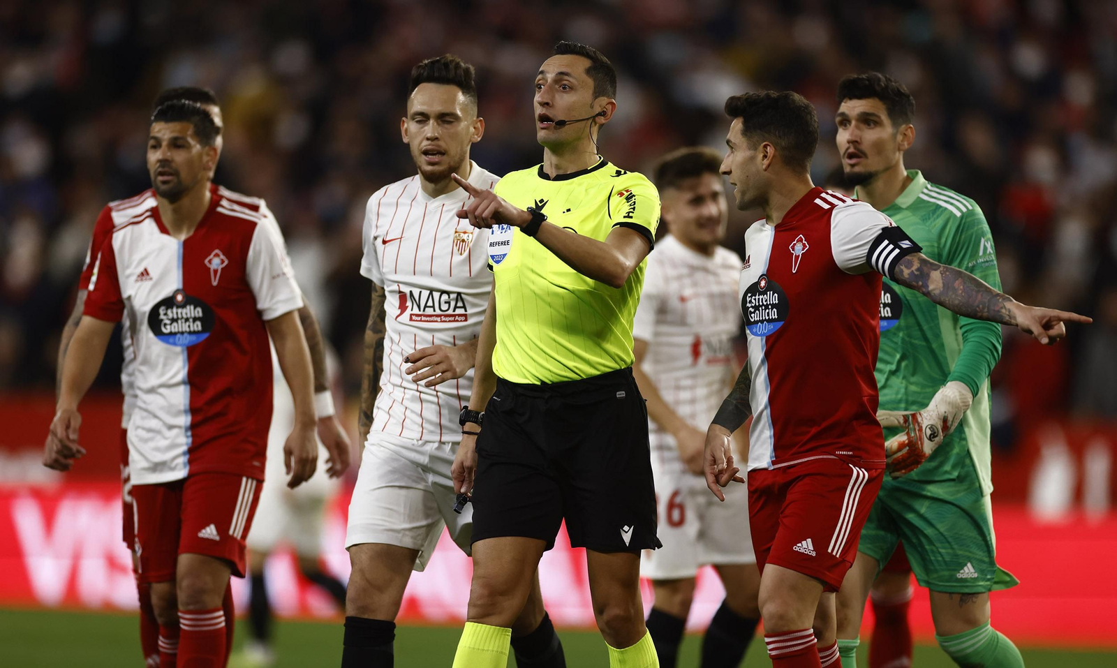 Las imágenes del Sevilla-Celta