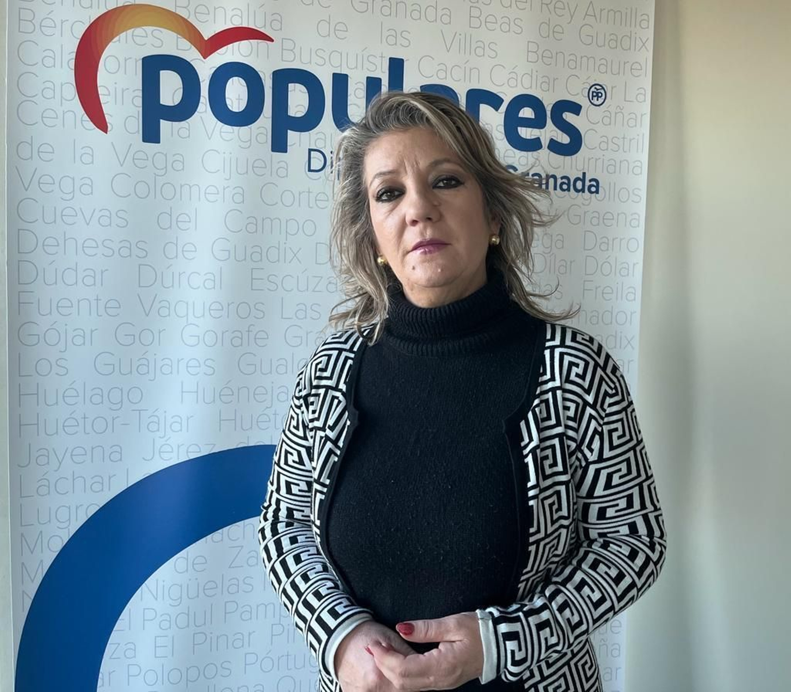La portavoz del PP en la Diputación, Carmen Lidia Reyes.