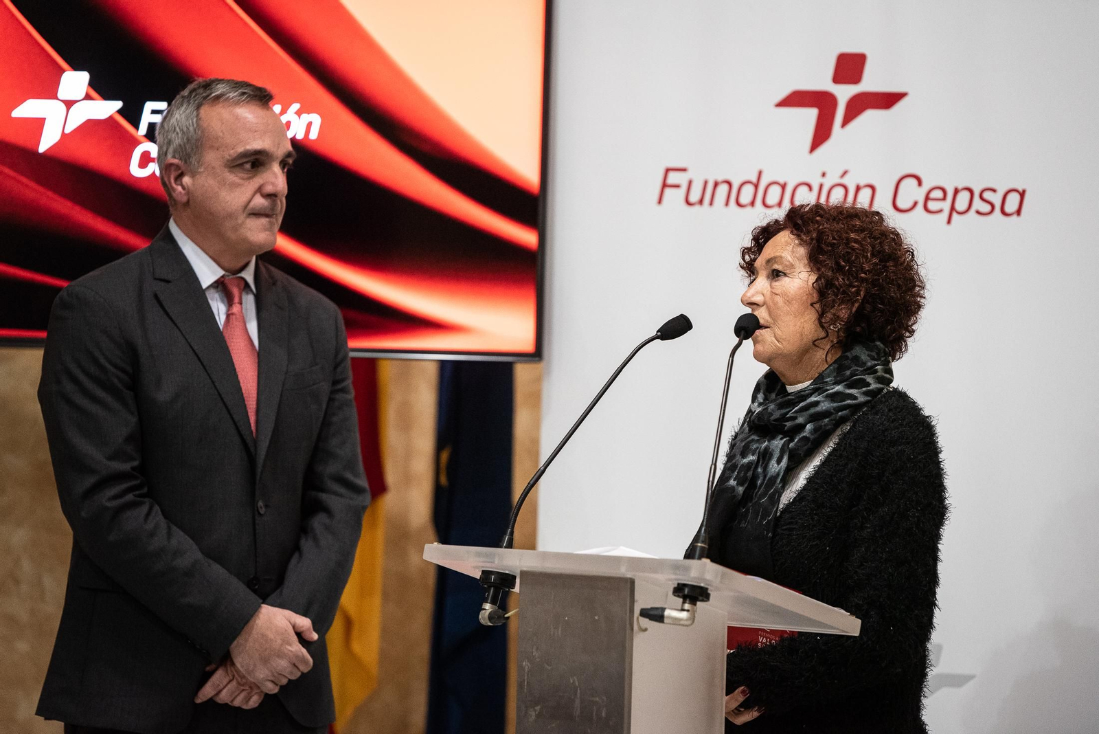 Imágenes de  la entrega de Premios al Valor Social 2022 de la Fundación Cepsa