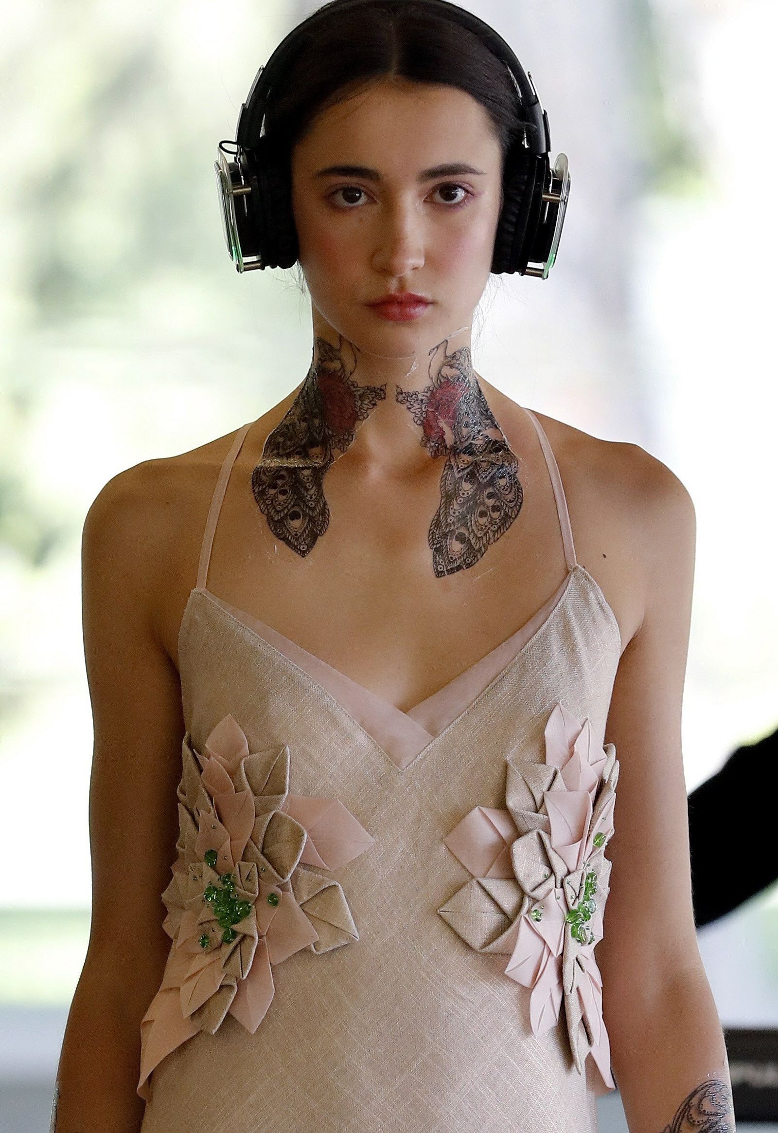 Detalle de vestido de Pilar Dalbat.