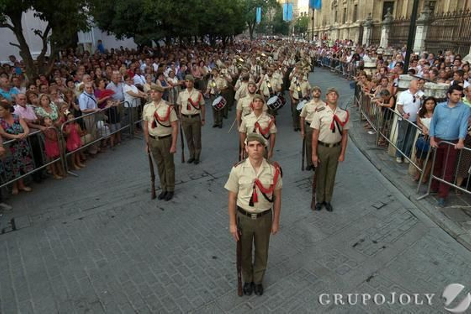 Las imágenes de la procesión de la Virgen de los Reyes