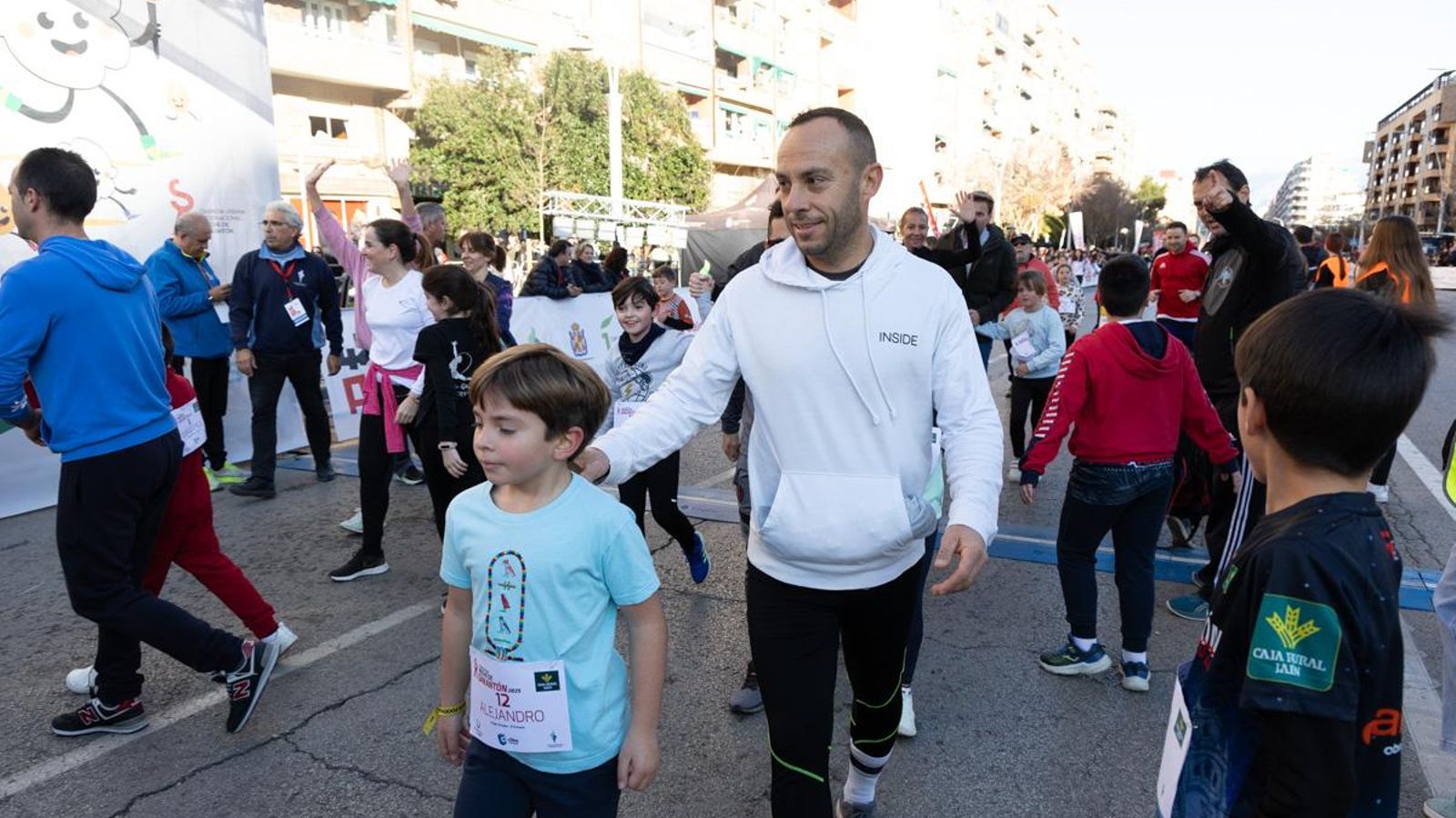 En imágenes: Los niños y niñas de los colegios de Jaén, protagonistas de la San Antón Escolar