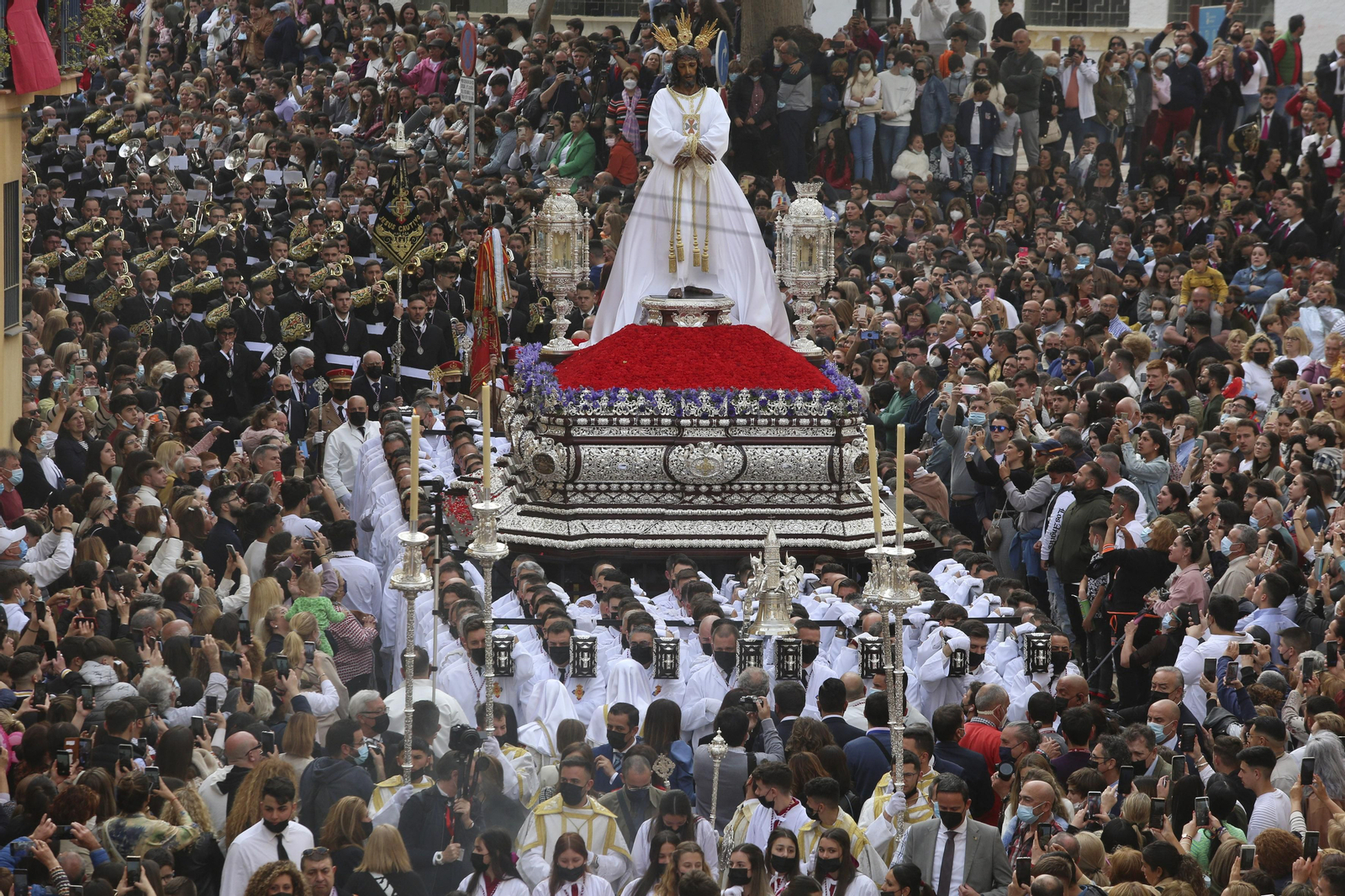 Las fotos del Cautivo, en el Lunes Santo de Málaga