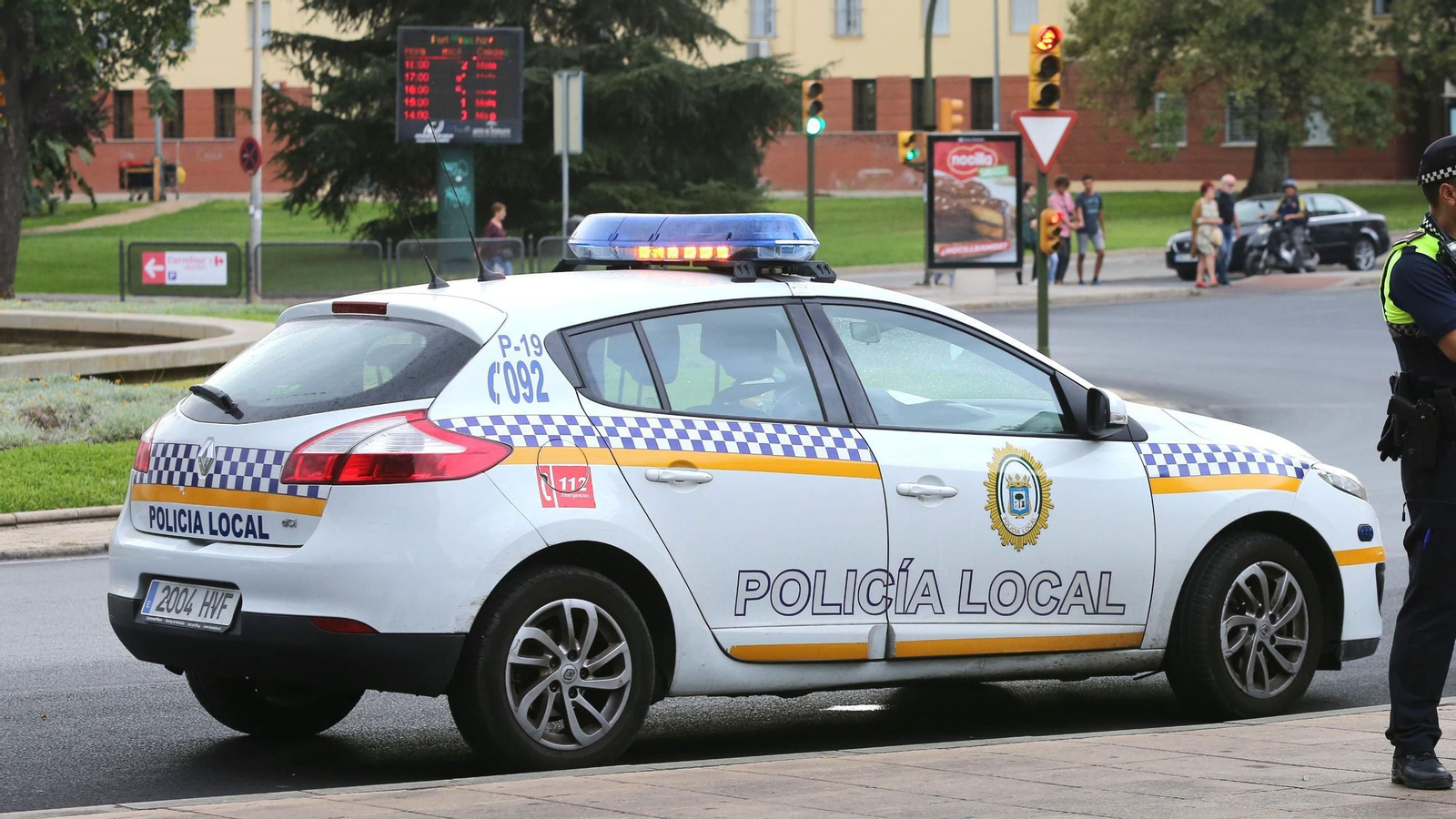 Coche de la Policía Local de Huelva