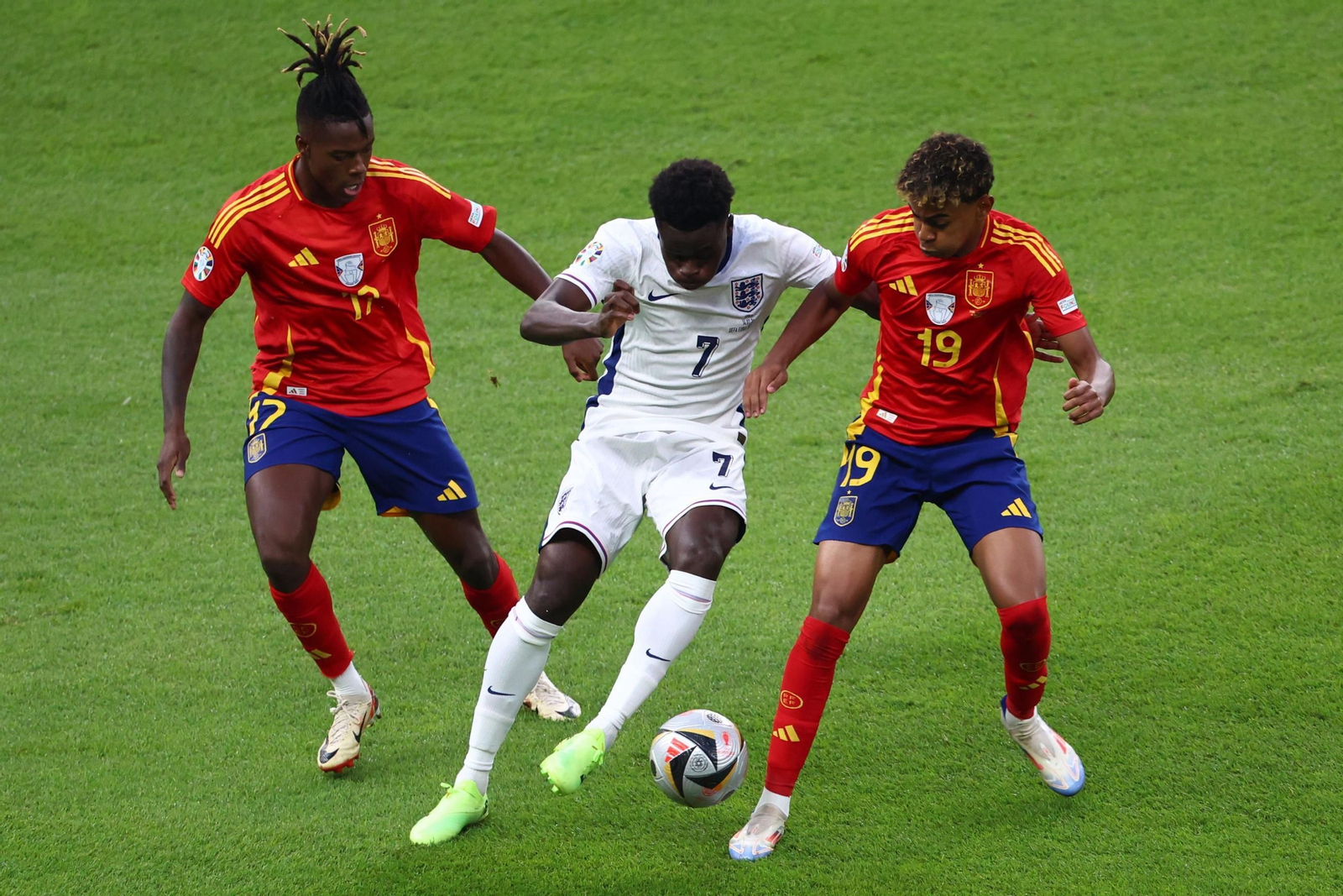 Las mejores fotos de la final España - Inglaterra