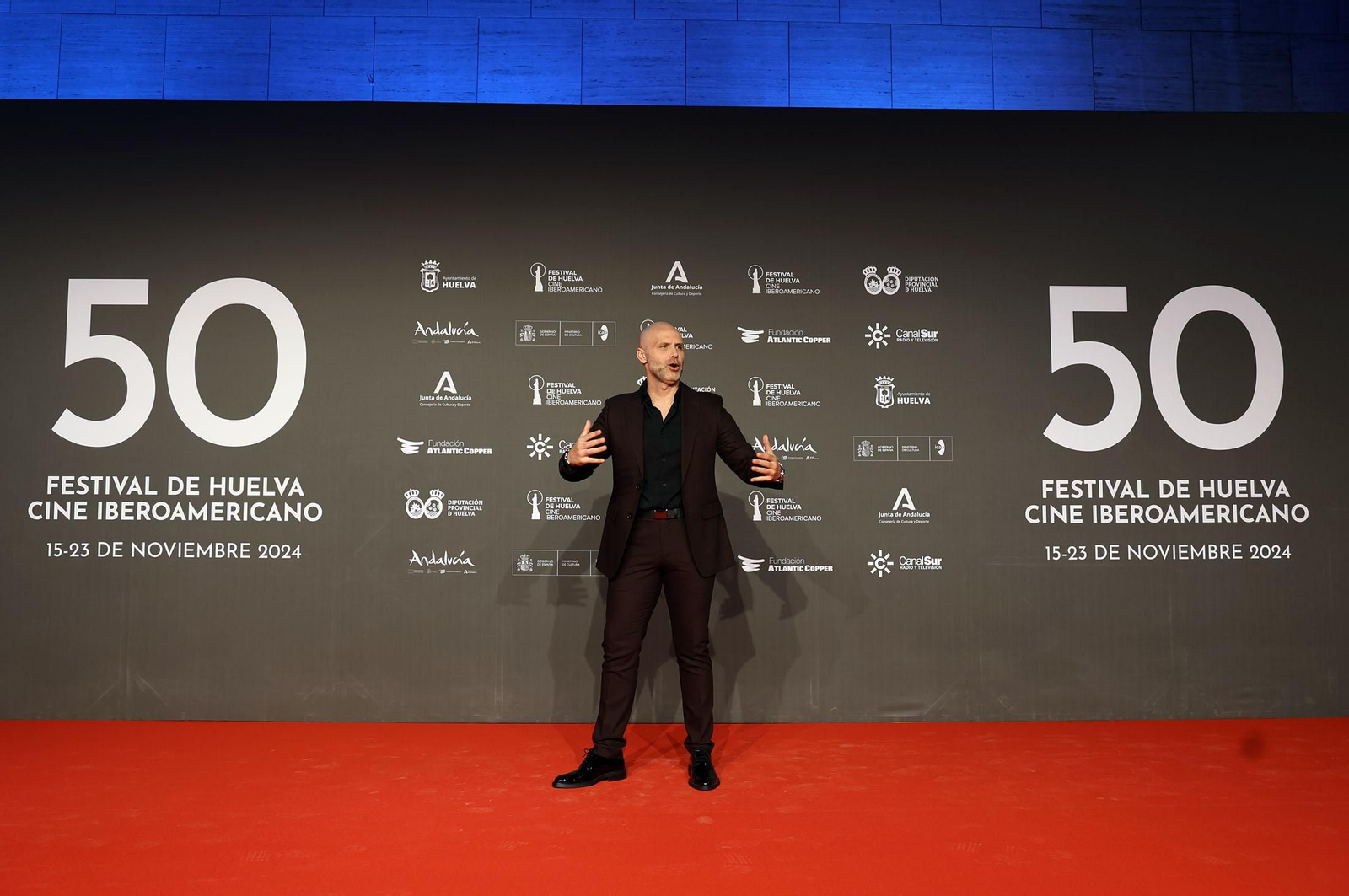 Imágenes del photocall de la gala de clausura del 50 Festival de Huelva Cine Iberoamericano