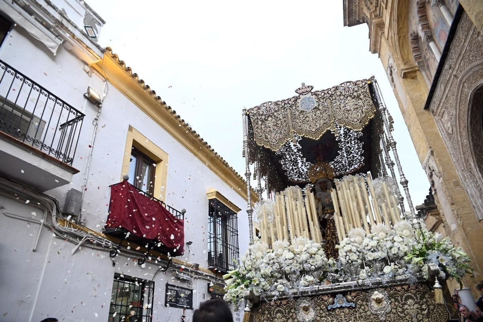 El traslado de la Hermandad del Amor de Córdoba, en imágenes