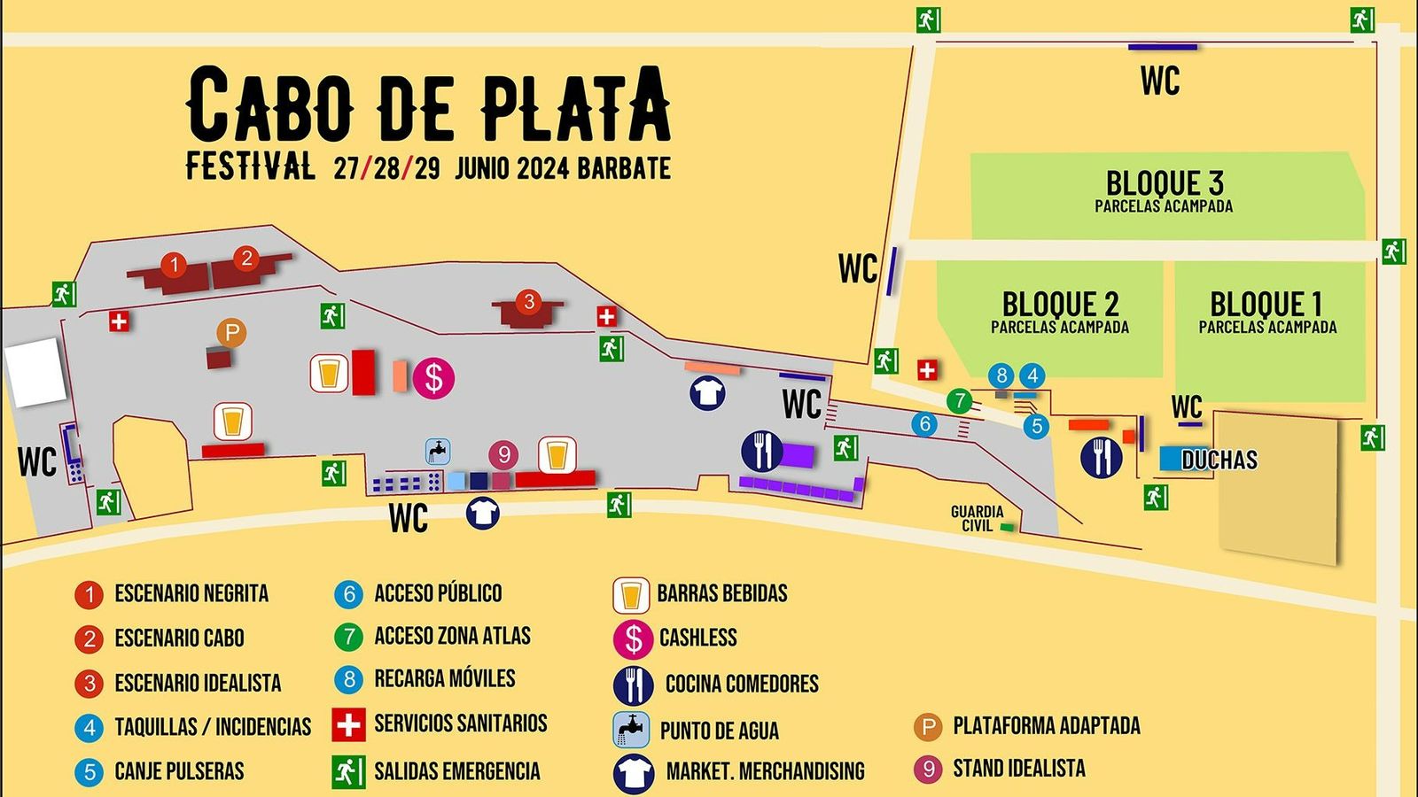 Plano del Cabo de Plata 2024