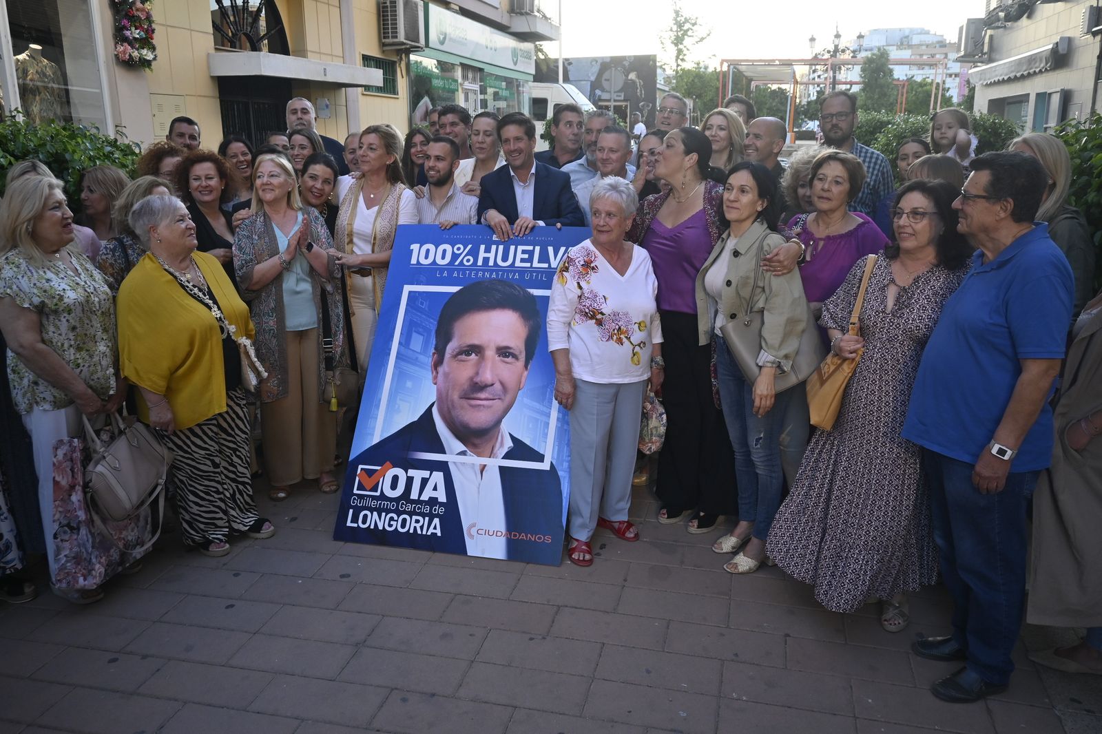 Elecciones Municipales Huelva 2023: Imágenes del acto de inicio de campaña de Ciudadanos
