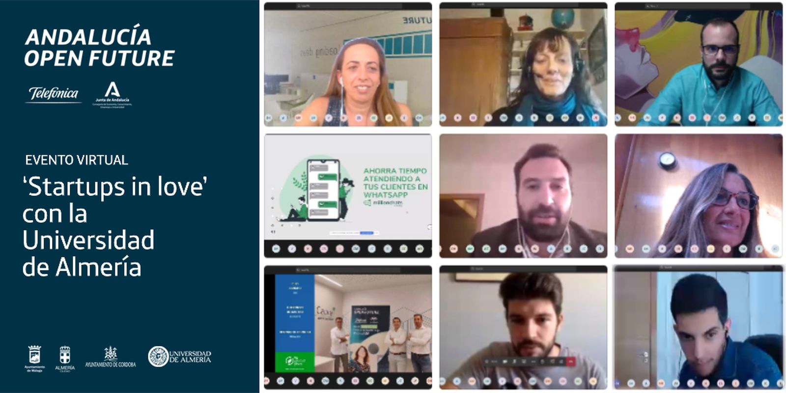 Evento ‘Startups in Love’ de Andalucía Open Future y la UAL