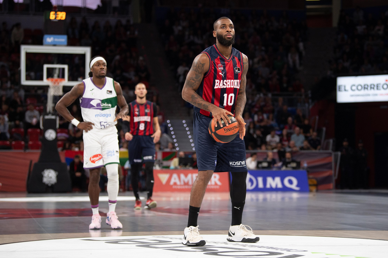 El Baskonia-Unicaja, en fotos